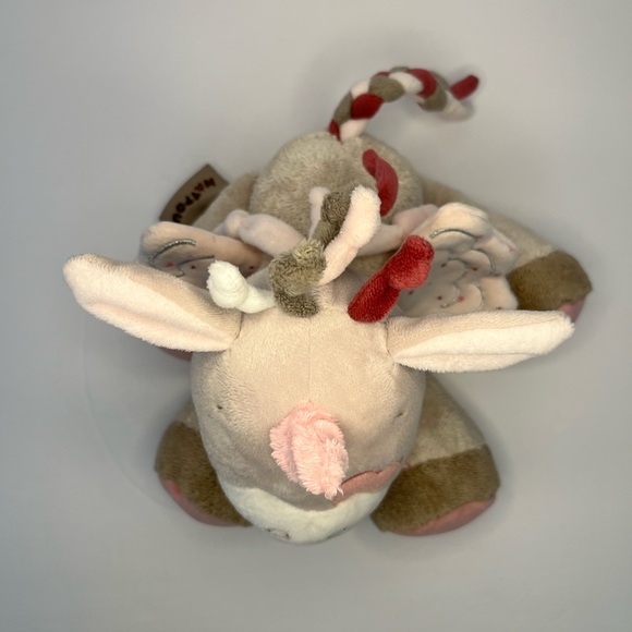 Nattou Musical Pull String Unicorn Jade Baby Plush Stuffed Animal. Plays music - Picture 3 of 12